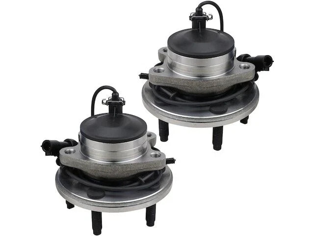 Front Wheel Hub Assembly Set of 2 for Jaguar XKR (2010–2015) TS553RC