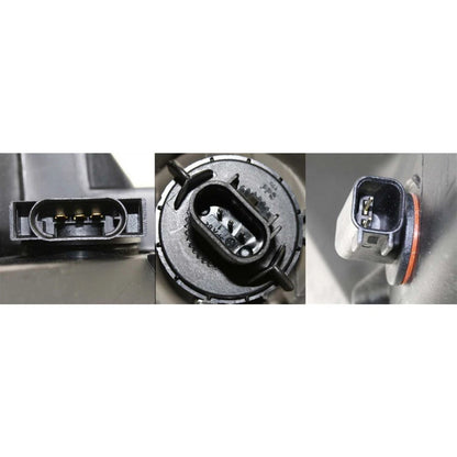 Headlight Assembly Pair for Dodge Ram 3500 (2006) PLX-M0-CS182-B001L-CL360A3, CH2518114, CH2519114