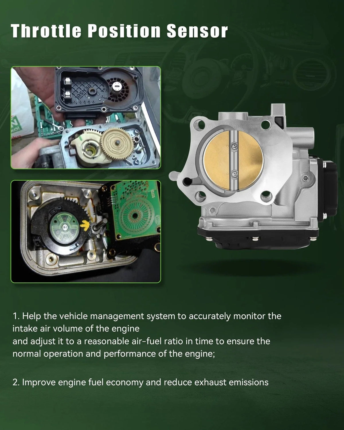 Throttle Body for Honda Accord CR-V Element 2.4L Civic Acura CSX 2.0L