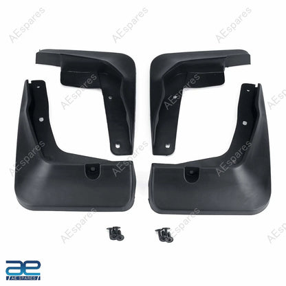 Mud Flap Set of 4 for Toyota Glanza Black