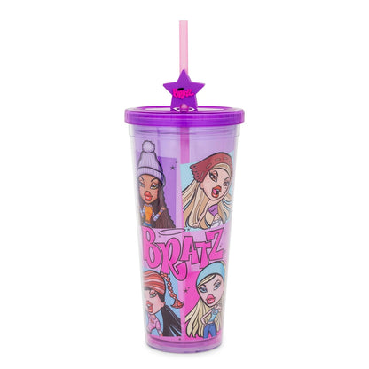 Silver Buffalo Bratz Dolls Cloe 24 Ounces Pink Purple
