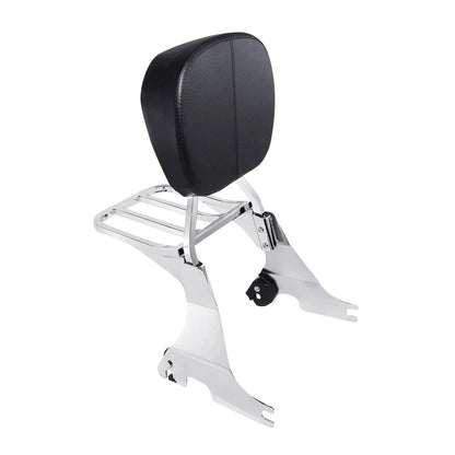 Backrest Sissy Bar & Luggage Rack for Harley Sportster XL883 1200 48 72 (2004–2024)