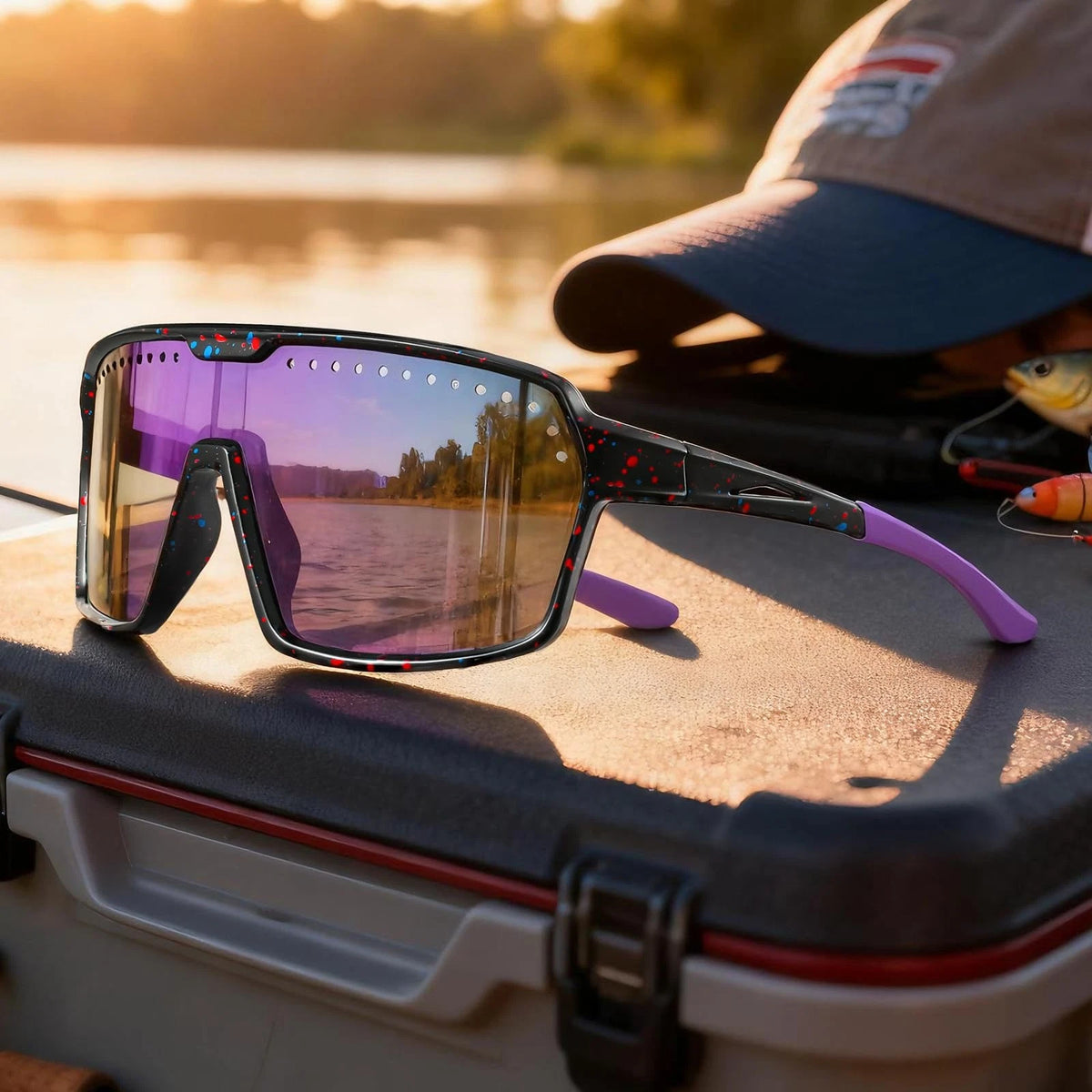Polarized Kids Sunglasses for Youth Baseball (One Size)