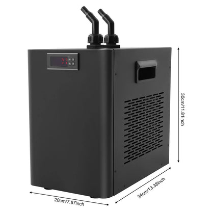 Aquarium Chiller 1/10 HP 270W for Fish (32-122°F Adjustable)
