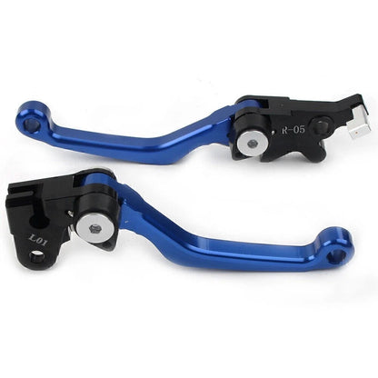 CNC Pivot Brake Clutch Levers for Honda XR250 XR400 (1995–2007) 2PCS Blue