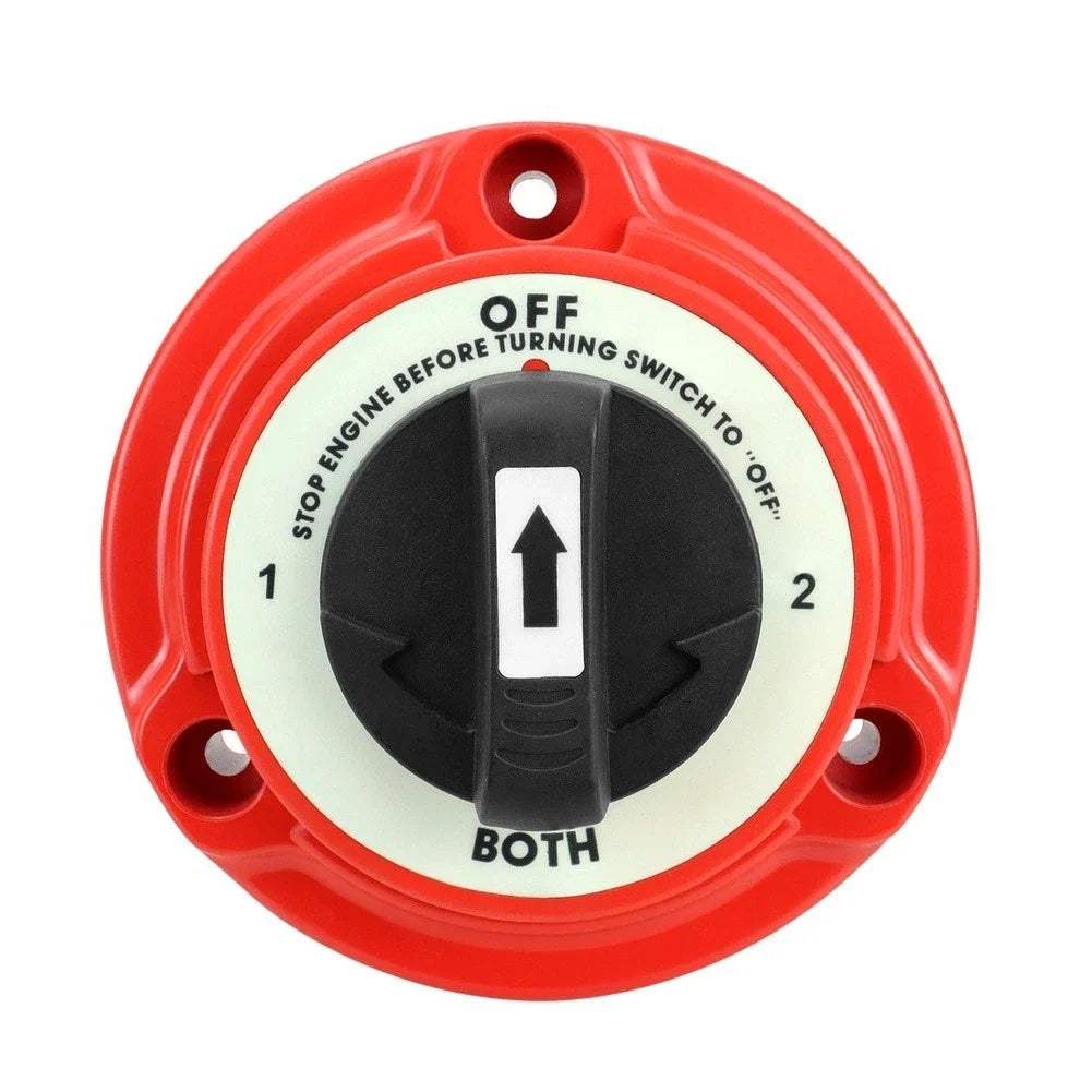 Dual Battery Switch for Marine Boats (6-32V DC)