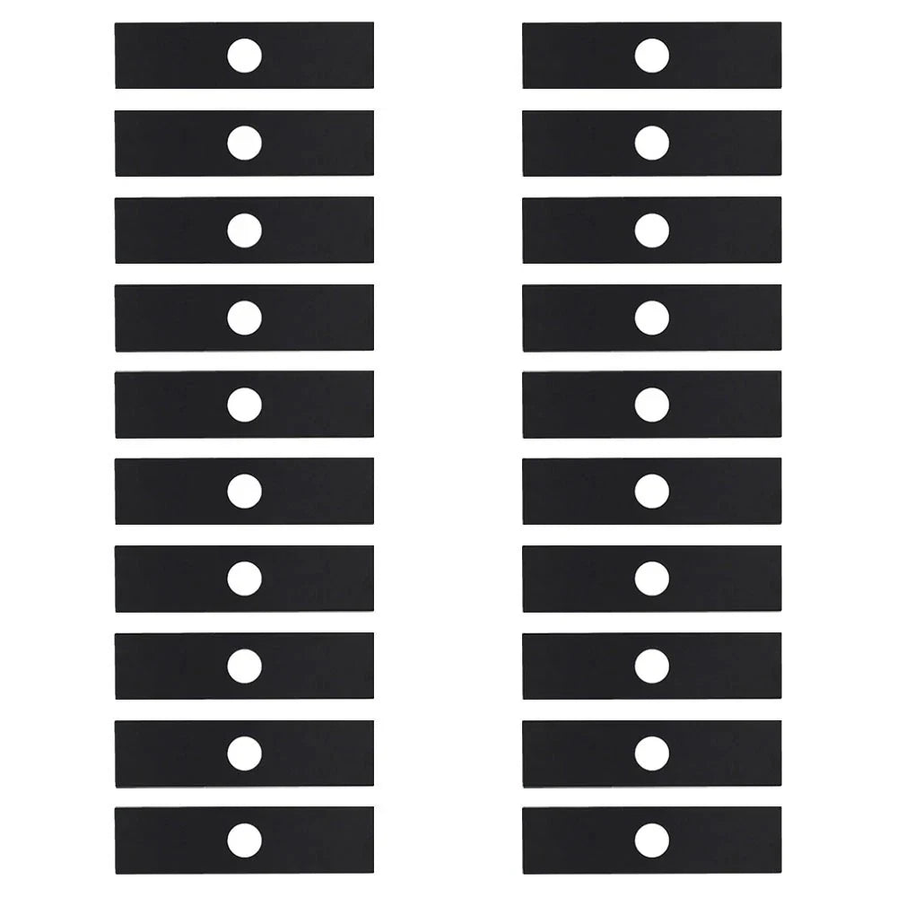 Set of 20 Edger Blades for Ryobi (Replaces 613223) 8" x 2" x 0.125" x 1"