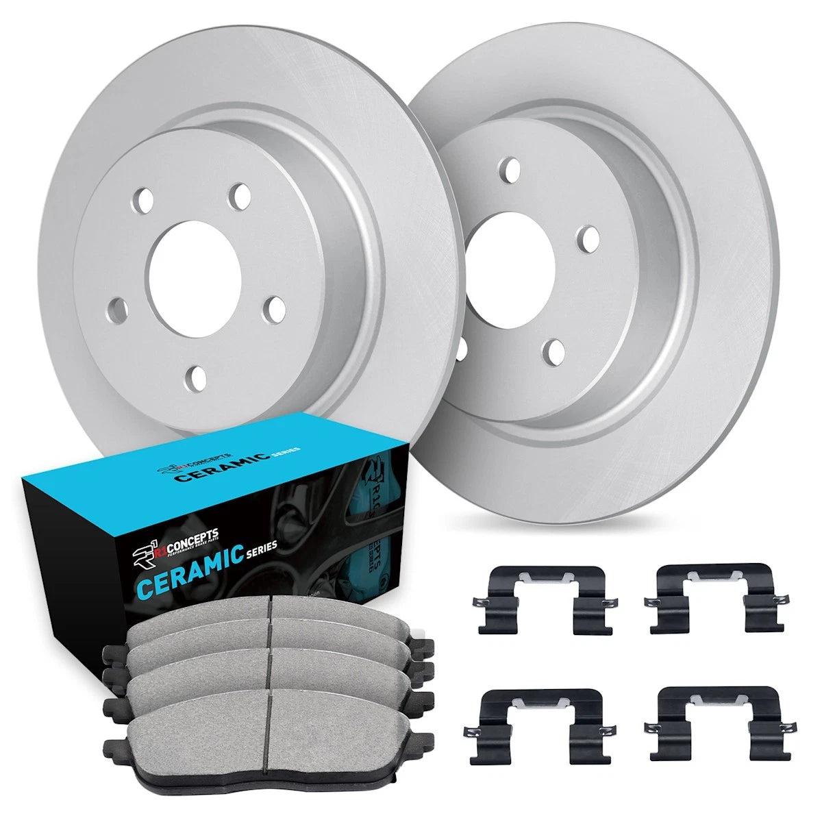 2X Brake Disc and Pad Kit for Porsche 912 (1976) - WDWH1-02009