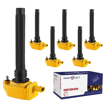 6X Ignition Coil Pack UF648 for Jeep Dodge Chrysler VW 3.6L V6