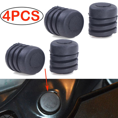 Set of 4 Rubber Engine Hood Bonnet Buffer Cushions for (Fits 65822-01M00, 62840-D0100)