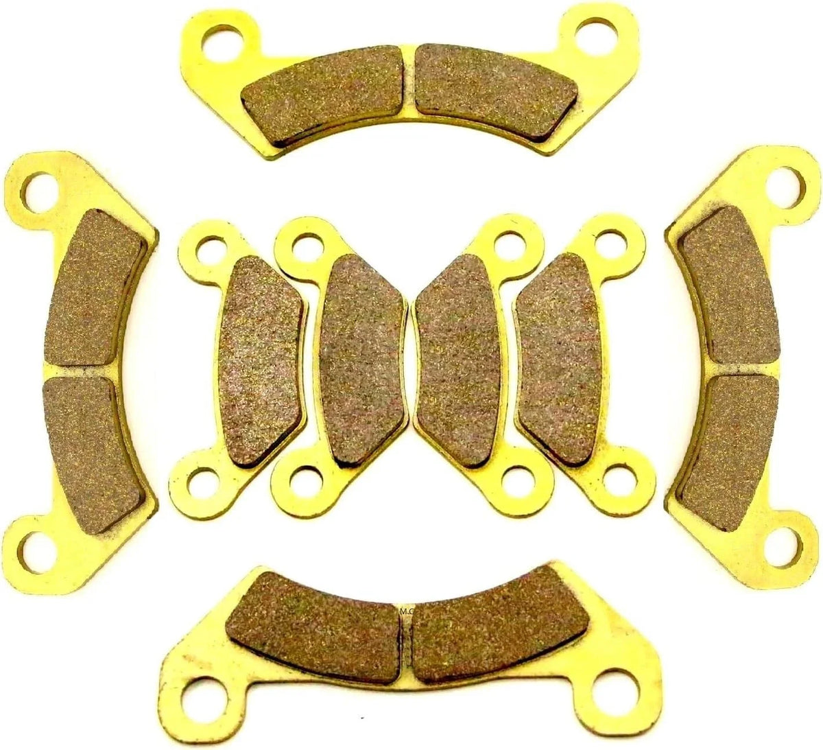 MC Brake Pads for John Deere XUV Gator 625i 825i 855D (2011–2017)