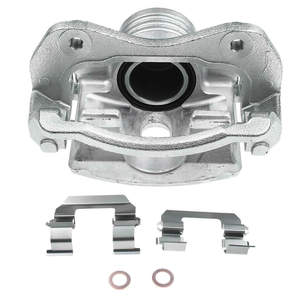 Front Left Disc Brake Caliper w/Bracket for Hyundai Tiburon (2006–2008) - 581802CA00, 581802CA01, 19-B3450