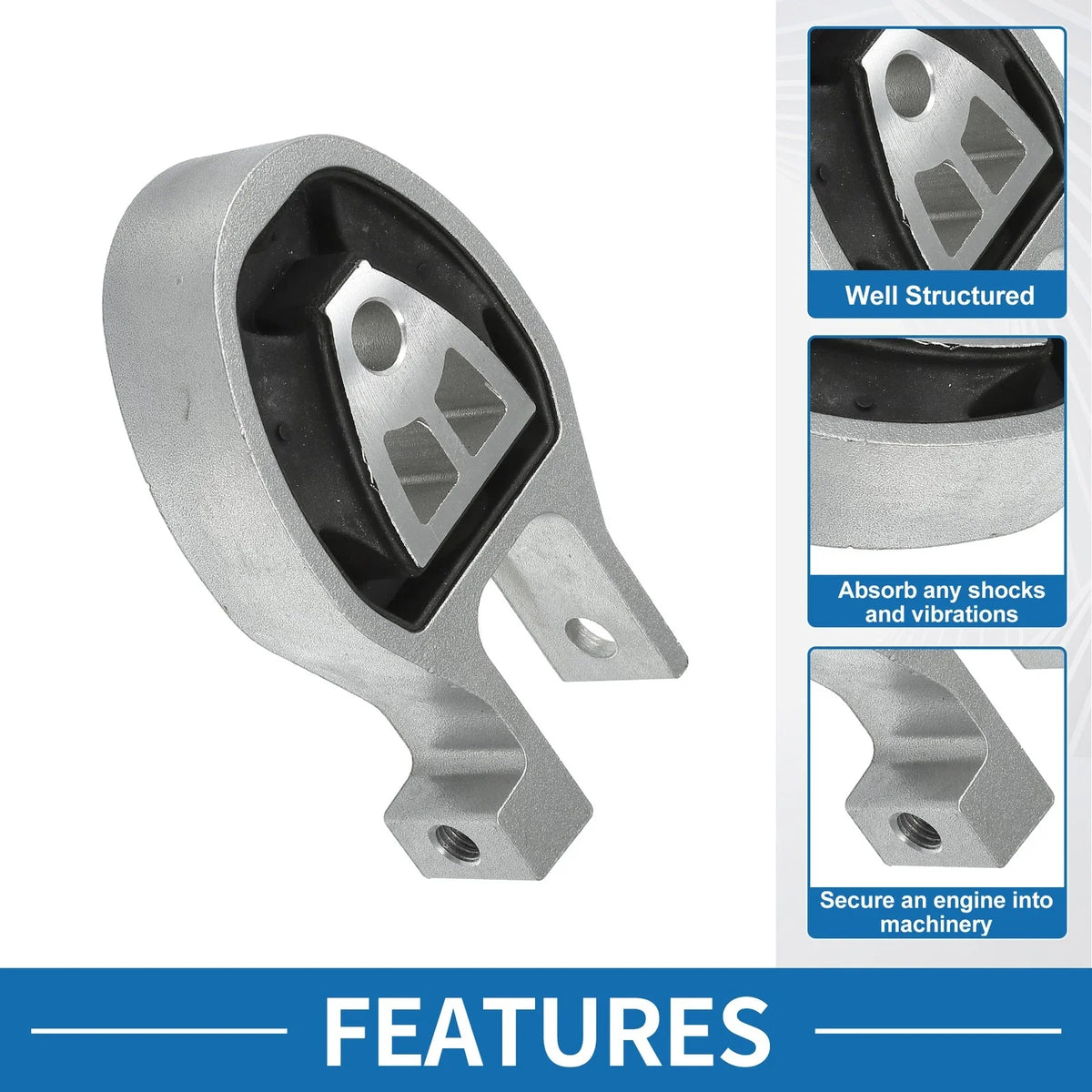 Engine Motor Mount Bracket for Ford Fusion (2013–2020) 656320078313