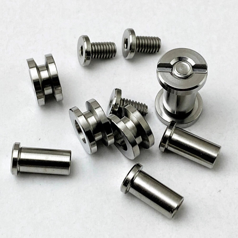 Set of 4 Alloy Screws Spindle Support Shaft for Hinderer XM-18 (3.5 Inch)