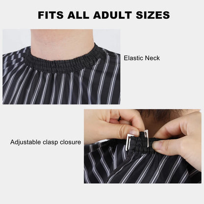 Professional Hair for Automotive Use (Pack of 1) Black With White Stripes