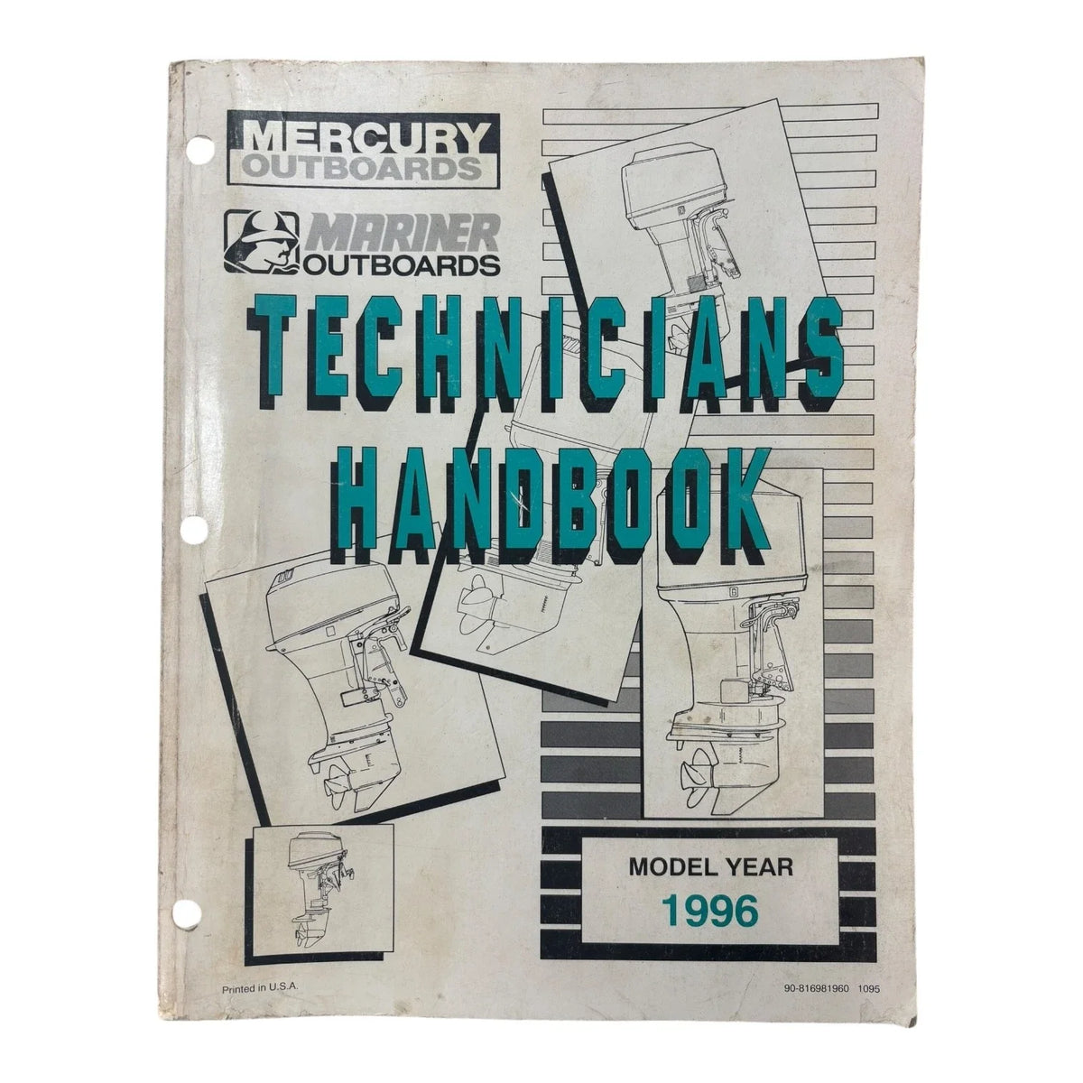 Technicians Handbook for Mercury Mariner Outboards (1996) 90-816981960