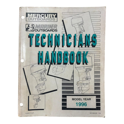 Technicians Handbook for Mercury Mariner Outboards (1996) 90-816981960
