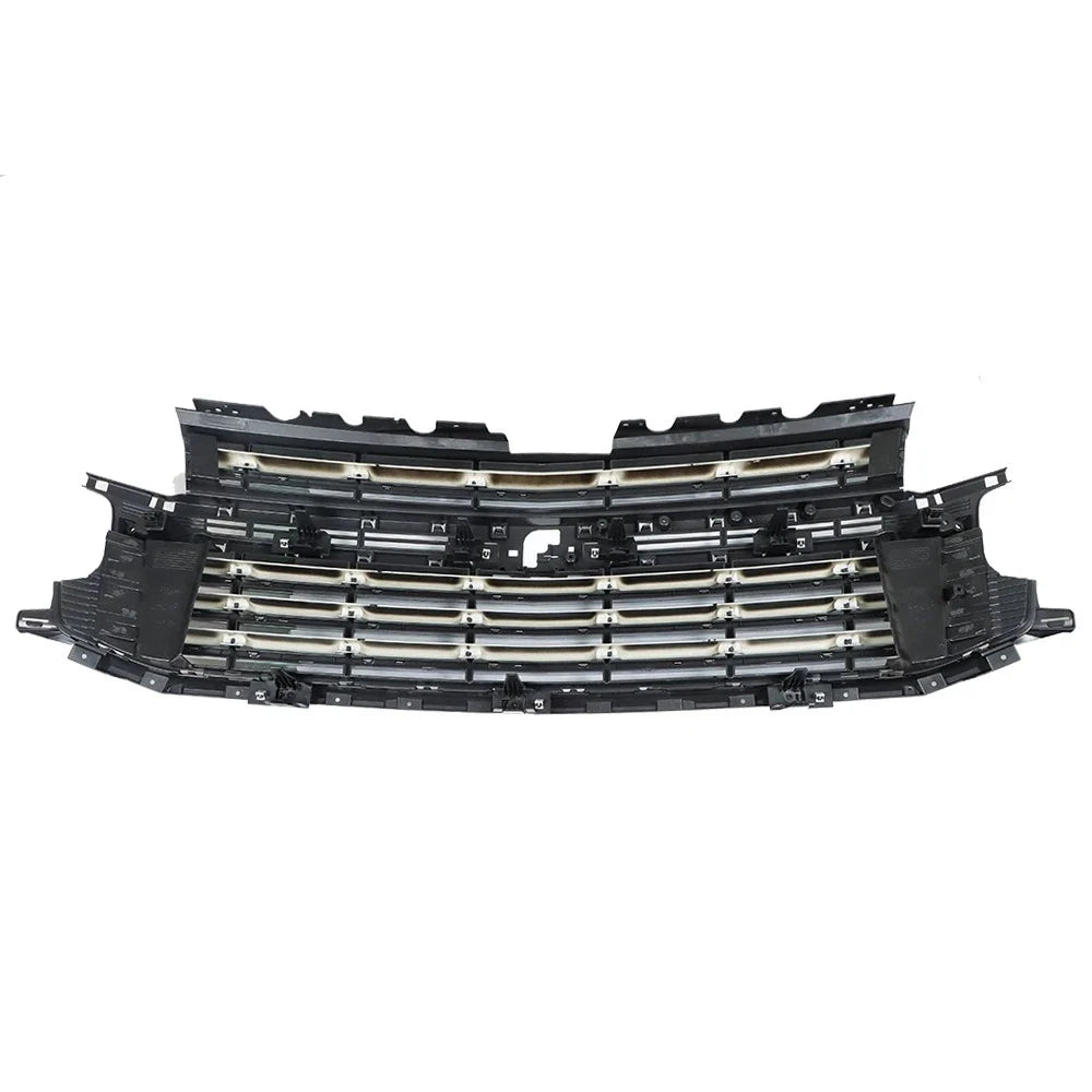 Front Bumper Upper Grille with Chrome Trim for Chevy Tahoe Suburban (2021–2022)