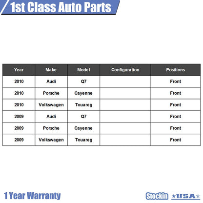 Drive Shaft Assembly for VW Touareg, Audi Q7, Cayenne (2003–2010) 7L0521101A