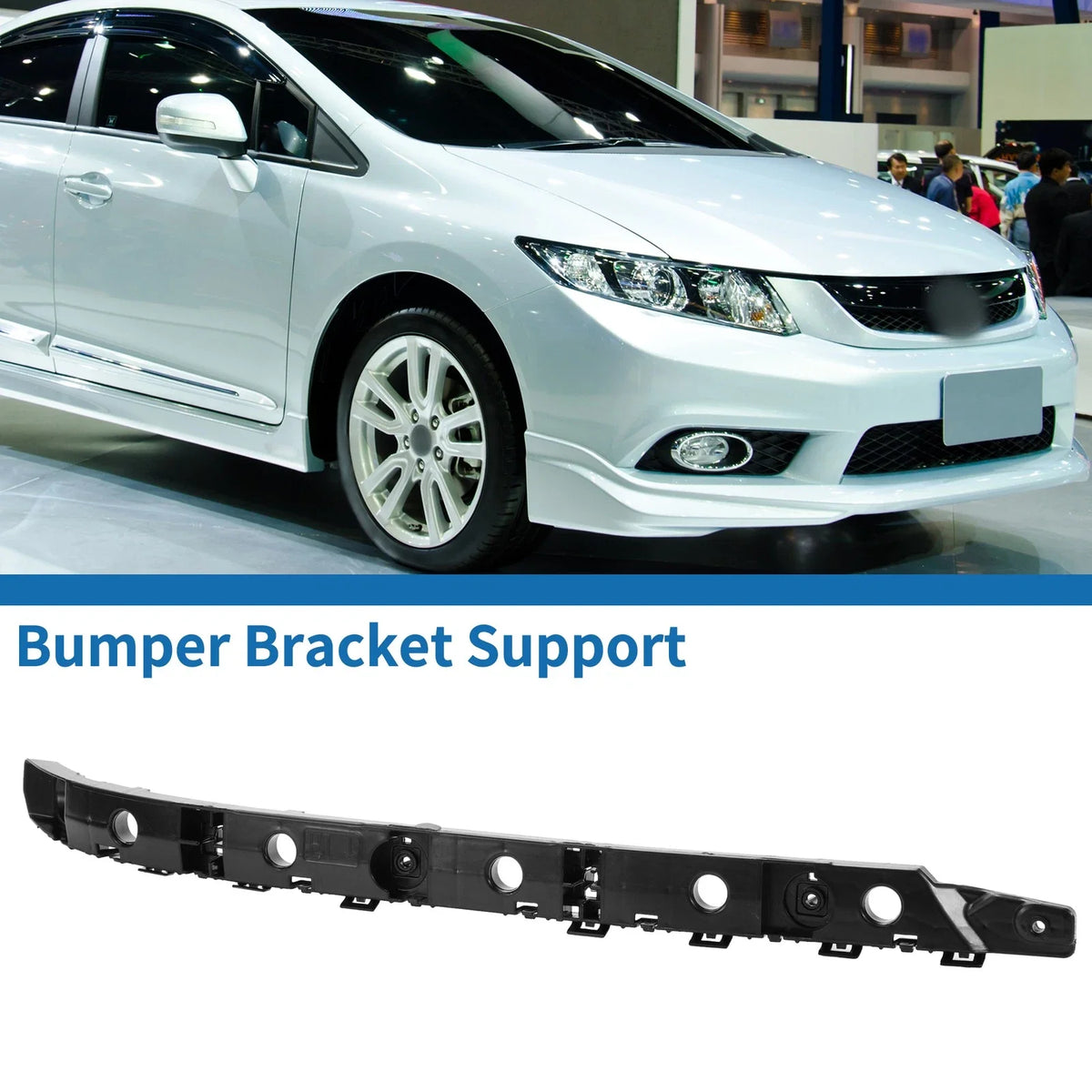 Left Rear Bumper Retainer Bracket No. 852214CE0A for Nissan Rogue (2014–2017)