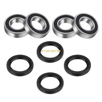 Set of 2 Front Wheel Bearings Seal for Kawasaki Mule 3000-4010