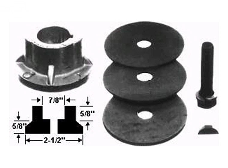 7/8" Blade Adaptor Assembly for Rotary Brand