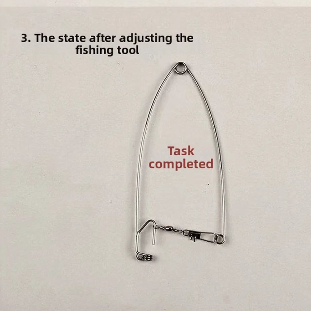 Dual Ringer Bite Alarm for Surf Fishing - Stainless Steel Ground Stake 16cm
