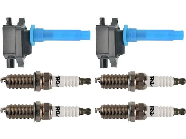 Ignition Coil and Spark Plug Kit for Kia Sephia (1998–2001) 15869MMBW