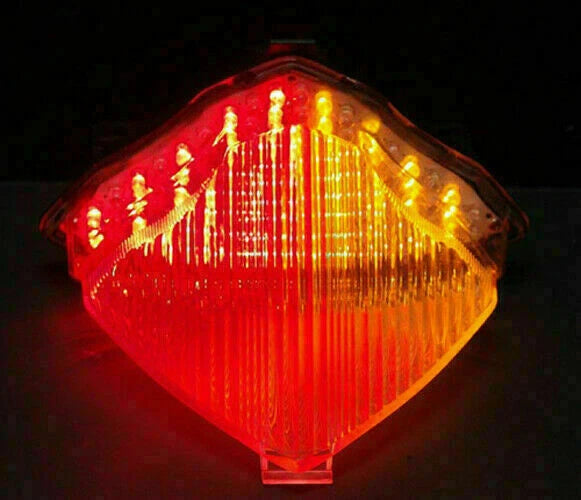Integrated LED Tail Light Turn Signals for Yamaha YZF 1000 R1 (2004–2006) TL-348-Smoke