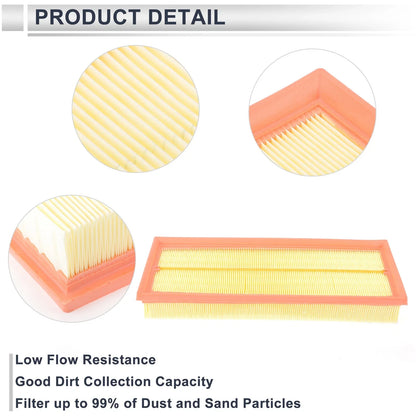 Car Engine Air Filter No.A0030946804 for Mercedes-Benz SL (1997–2001)