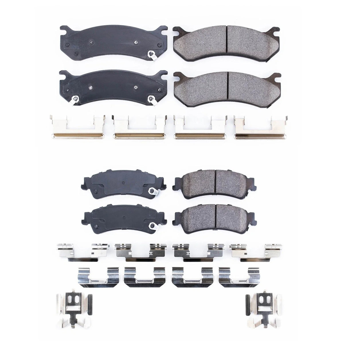 PowerStop Z17 Low-Dust Ceramic Disc Brake Pads Kit for Astro Safari (1990–2005)