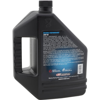 4 Gallons Performance Oil 20W50 for Maxima Racing Oils (39-35901)