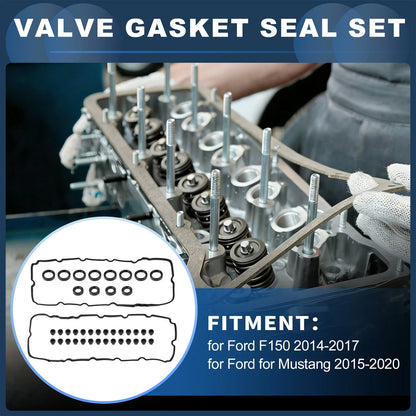 Valve Cover Gaskets Set for Ford F150 (2014–2017), Mustang (2015–2020)