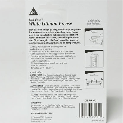 Lithium Grease for Automotive Applications (1.25 oz Tube)