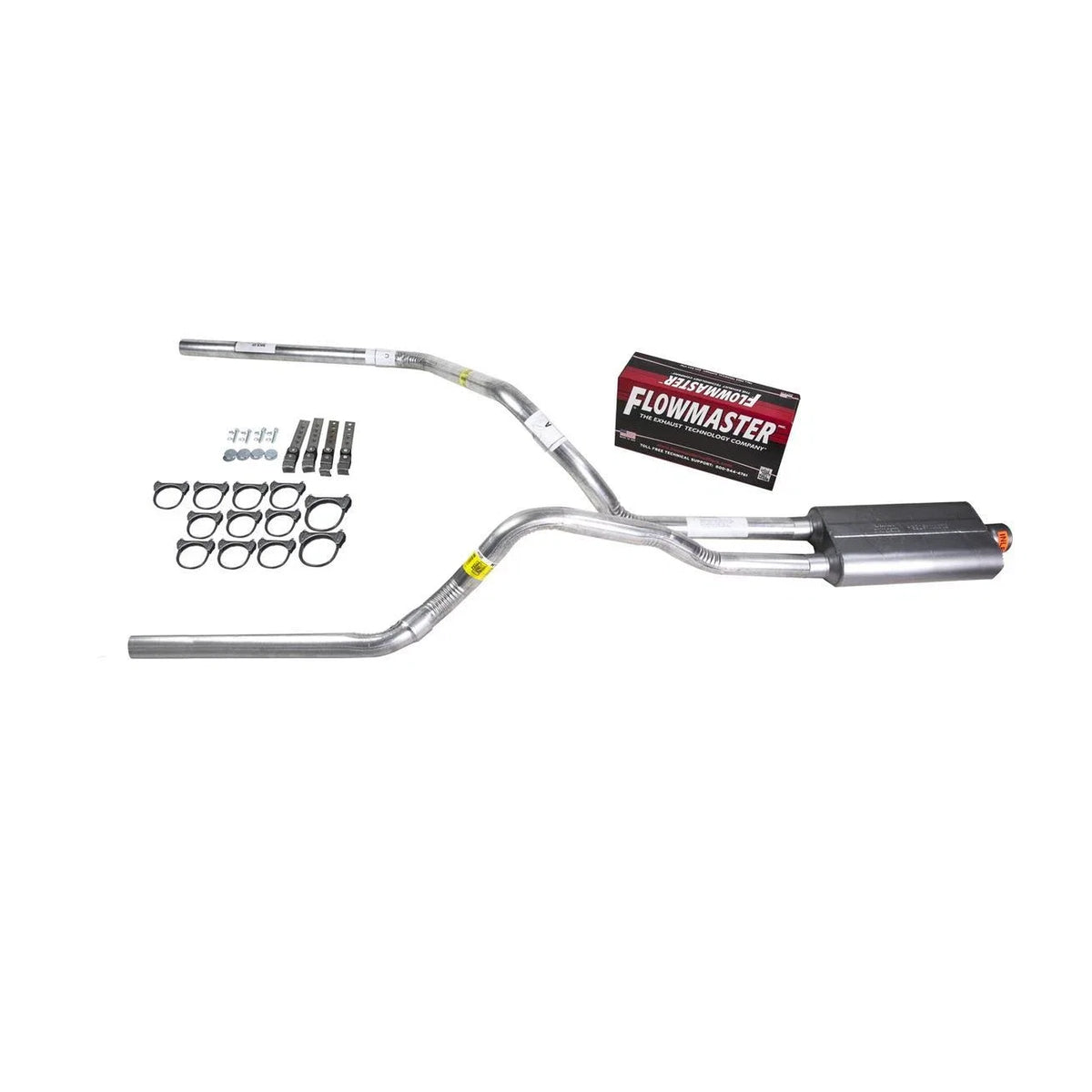 Dual Exhaust 2.5" Pipe for F150 (1998–2004) - Flowmaster 50