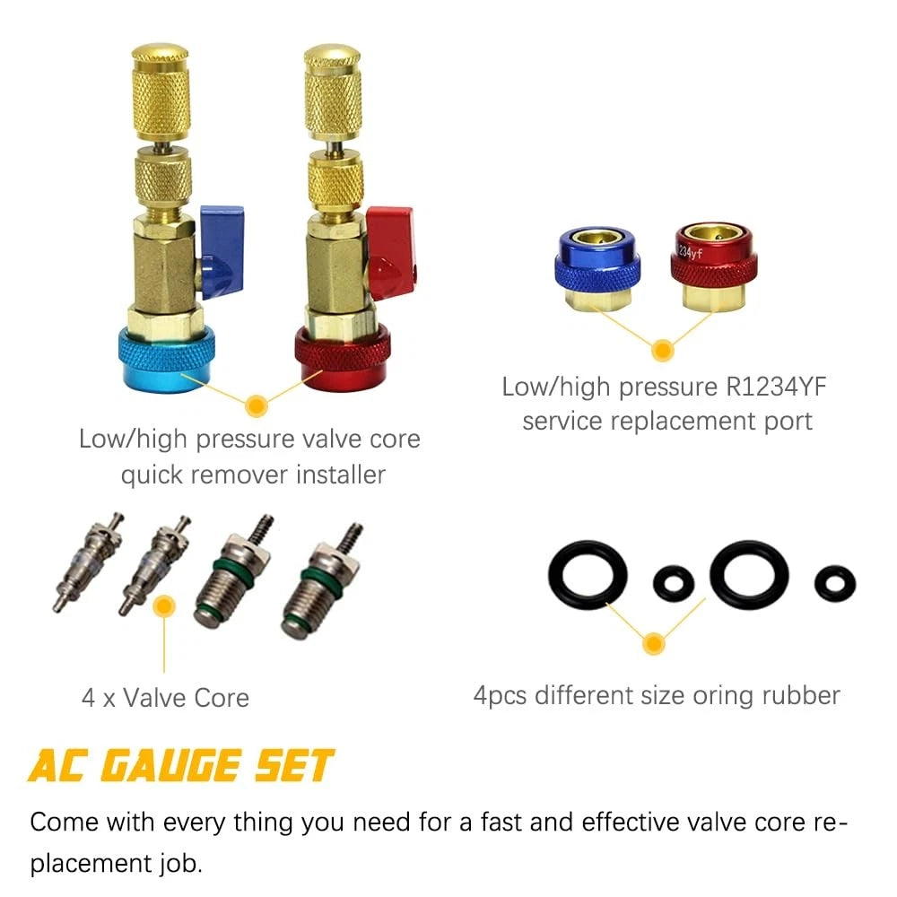R134A R1234YF Air Conditioning Valve Core Remover Tool
