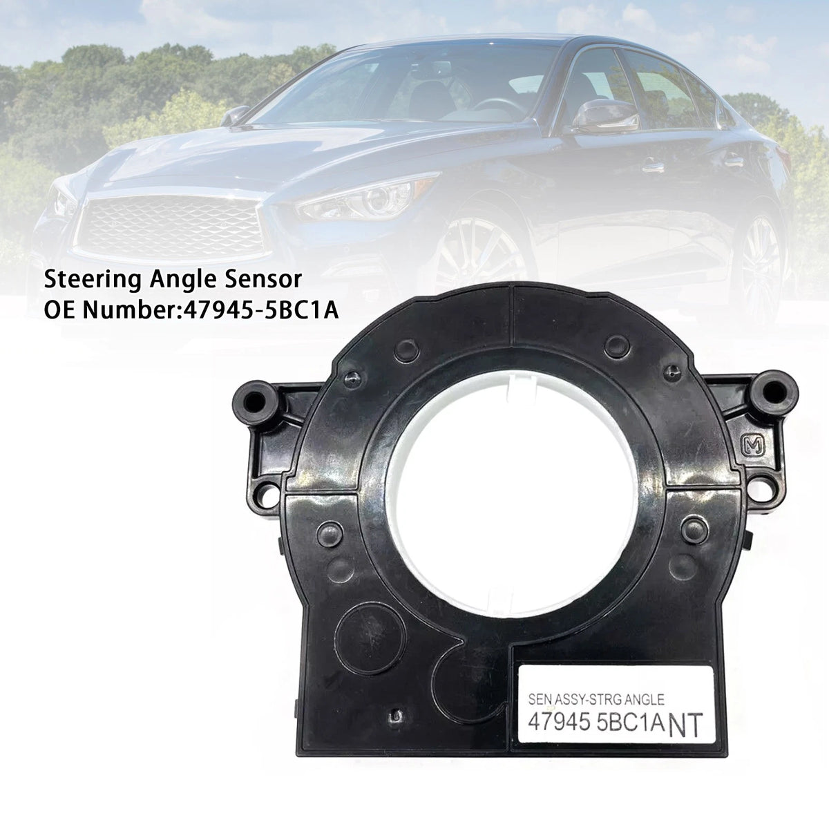 Steering Angle Sensor 47945-5BC1A for Infiniti Q50 Q60 QX80 (2015–2019)