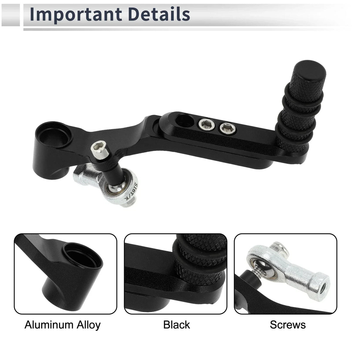 Shifter Lever for Honda CBR650R 2019-2022 - Black Motorcycle Gear