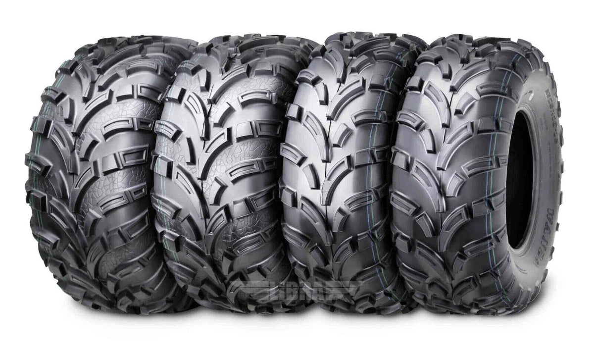 Set of 4 ATV Tires 25x10-12 & 25x11-12 for Polaris Ranger 800 XP (2010–2013)