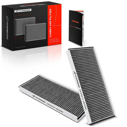 2X Activated Carbon Cabin Air Filter for Freightliner Dodge Sprinter (9262, PC9262-P, 49262)