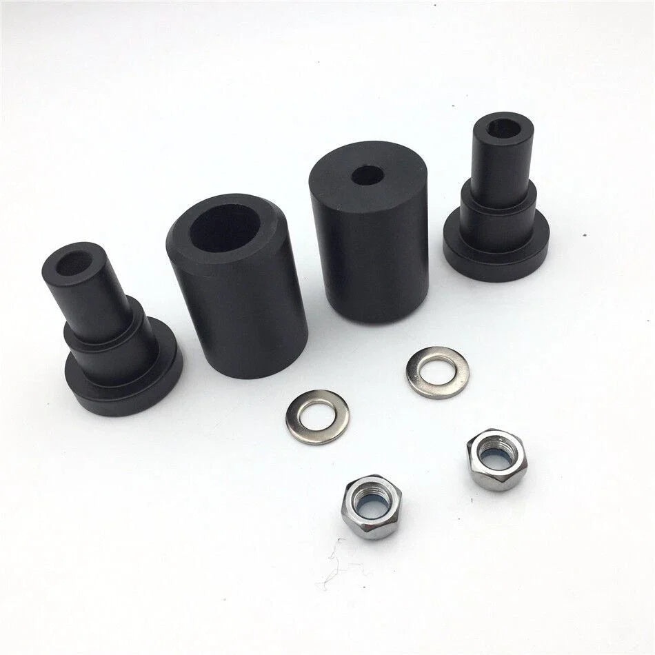 Frame Sliders for Kawasaki Ninja ZX6R ZX636E ZX636F (2013–2014) No Cut Black
