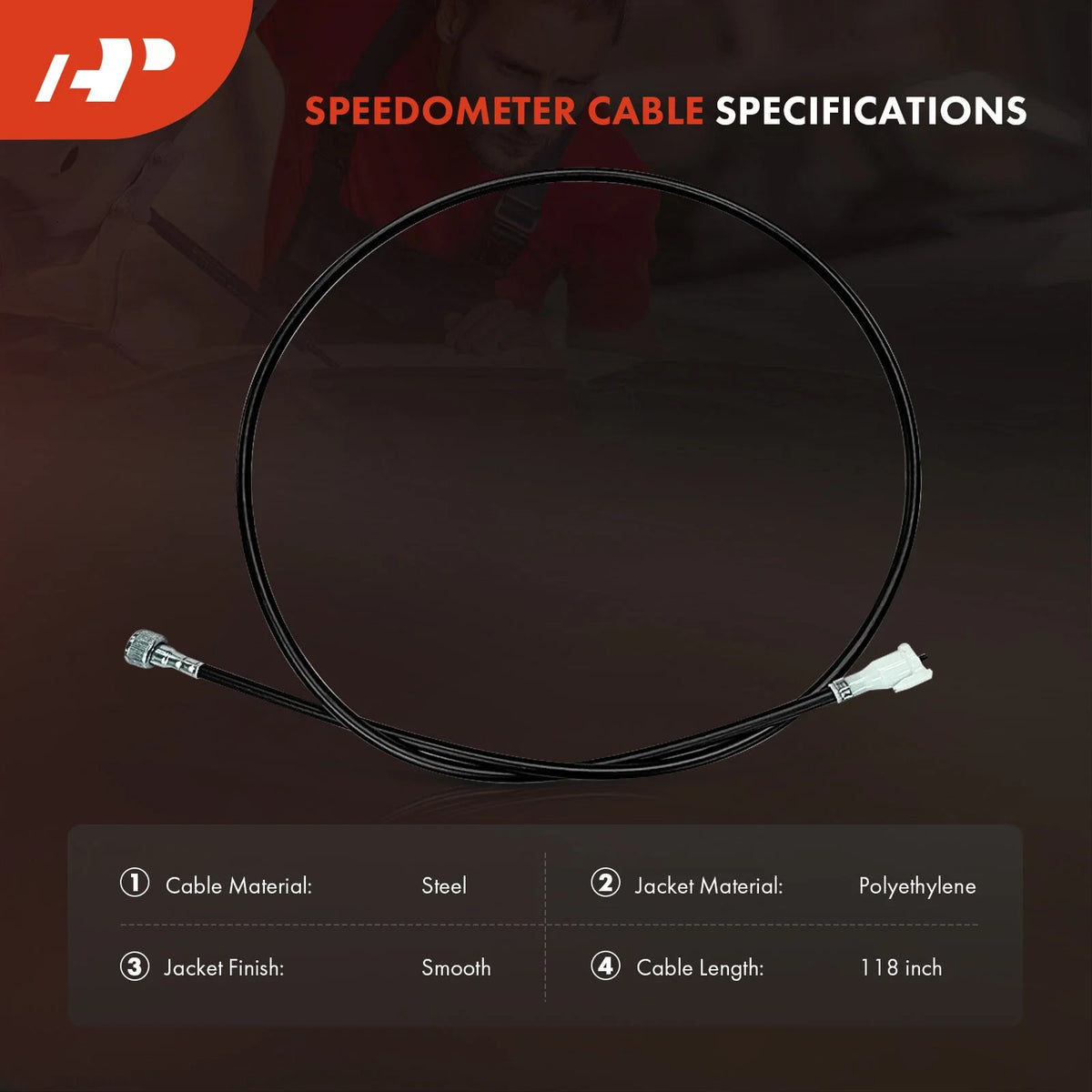 Speedometer Cable for Dodge Grand Caravan (1988–1990)