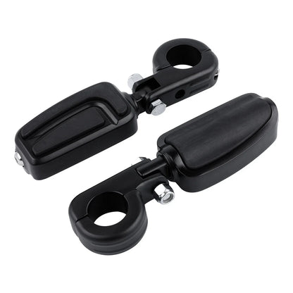 1 1/4" Highway Bar Foot Pegs Clamps for Harley Touring Dyna Softail