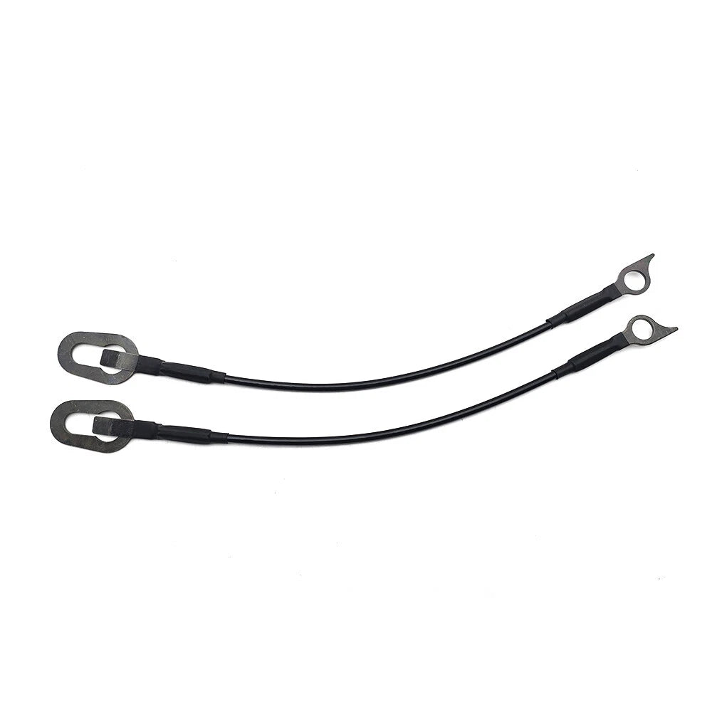Tailgate Support Cable Strap Set of 2 for Dodge Dakota (1987–2010) - S-WMLX-DKT-87-11, 4352190, 4352191, 55174826, 55174827, 55174827AC, 55174826AC