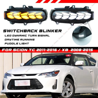 Side Mirror Turn Signal Light for Scion TC (2011–2016), XB (2008–2015)