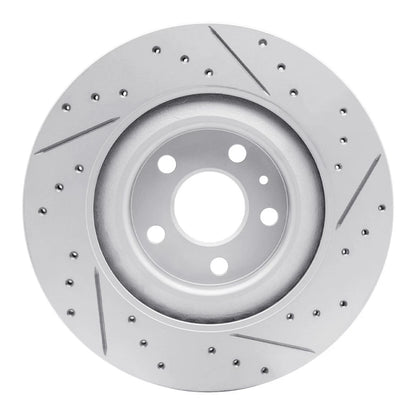 Drilled and Slotted Rear Brake Rotor for Volvo S90/V90 (2017–2025) ALX-PAU-DF-830-27052L-CLA2