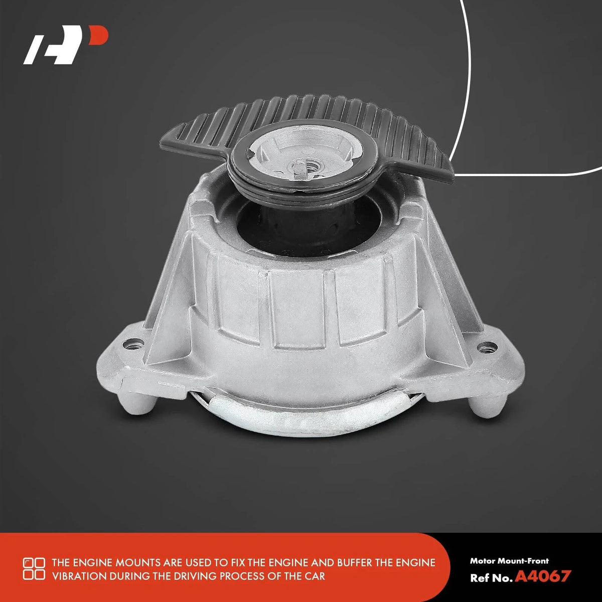 2X Front Engine Motor Mount for Mercedes-Benz C250 (2012–2015)