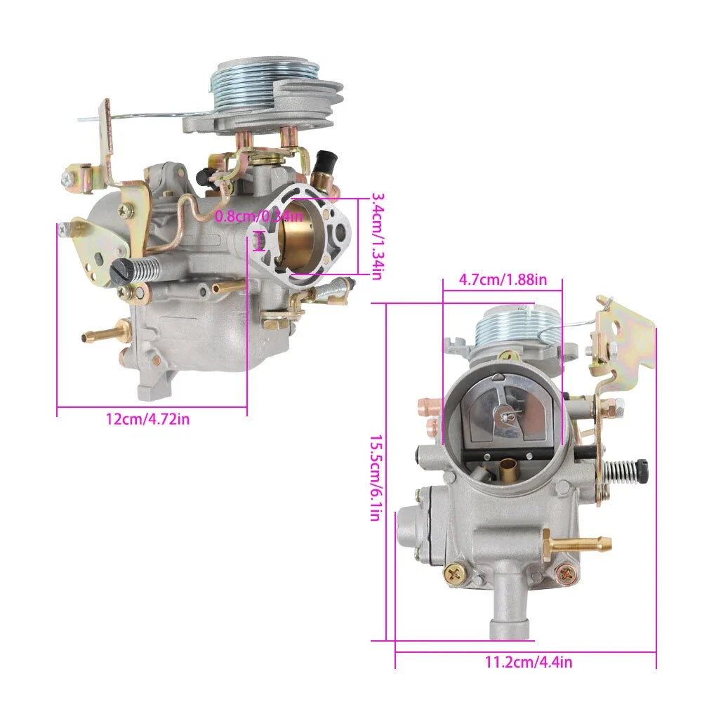 Carburetor for Peugeot 504 404 L4 (1961–1983) 127910000