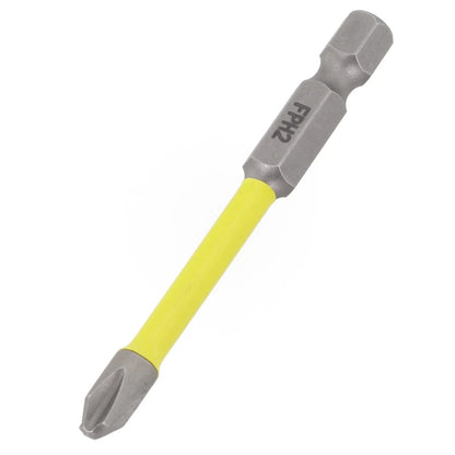 Performance Screwdriver Bit Set of 2 Chrome Vanadium Steel 65mm/110mm