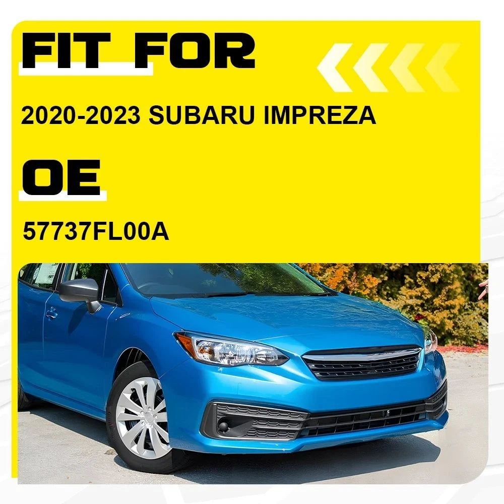 Right Passenger Side Fog Light Cover for Subaru Impreza (2020–2023) 57737FL00A